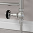 T-MAN-046-ST-SN-PIP-CU00 - Chastleton Traditional Manual Straight Brushed Satin Nickel Radiator Valves With Sleeves T-MAN-046-ST-SN-PIP-CU00 - Chastleton Traditional Manual Straight Brushed Satin Nickel Radiator Valves With Sleeves